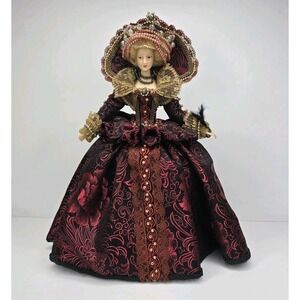 Florence Maranuk ShowStoppers  Catherine of Aragon Historical Costume Doll Queen